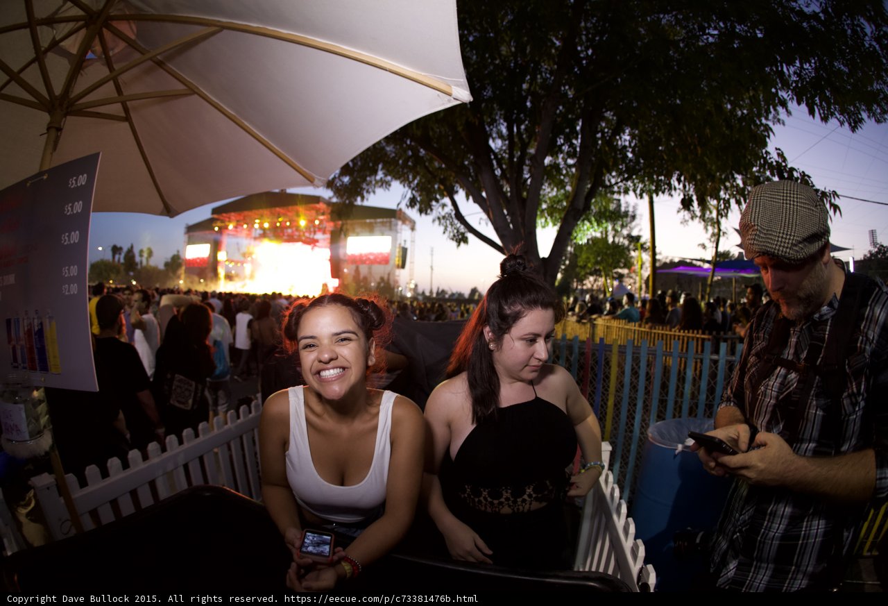Friends at Food Area