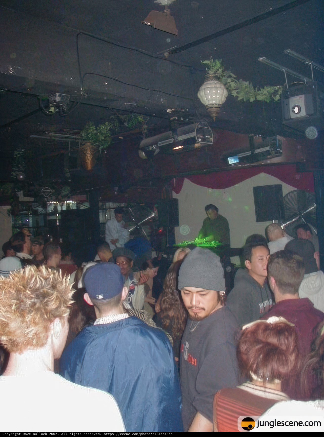 Nightclub Vibes: DJ and Crowd in Full Swing