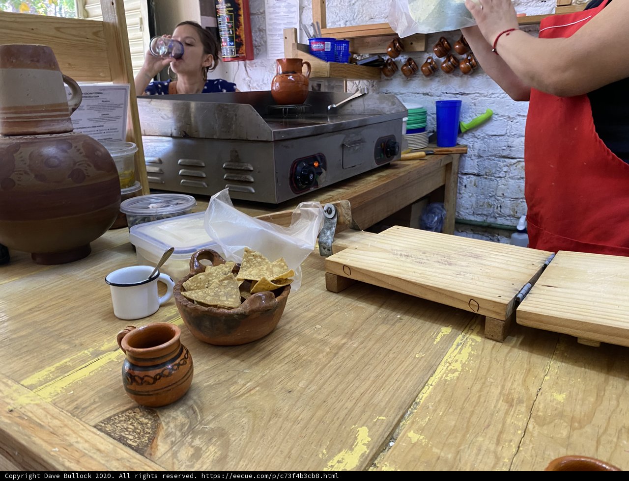 Kitchen Preparations in Cuauhtémoc