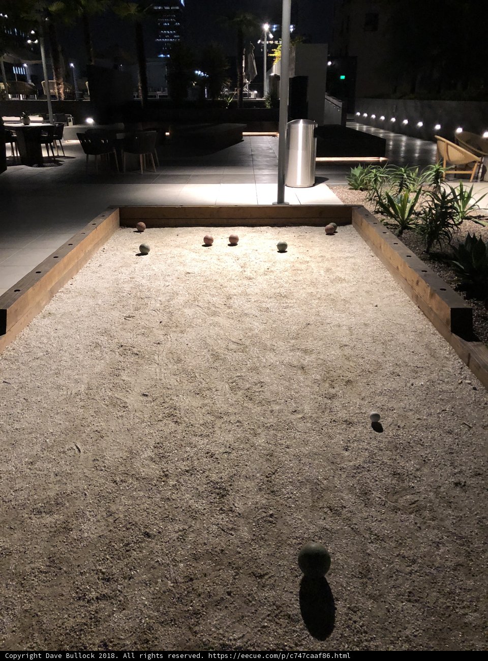 Nighttime Fun at the Outdoor Oasis