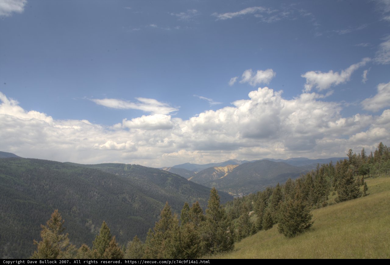 Clouds above Angel Fire