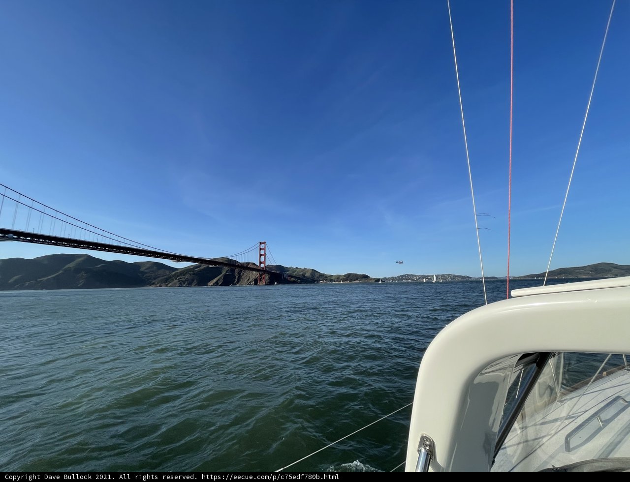Sailboat Adventure at Golden Gate Bridge