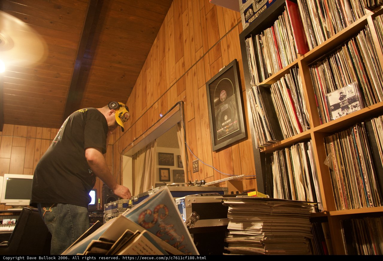 DJ Set in the Library