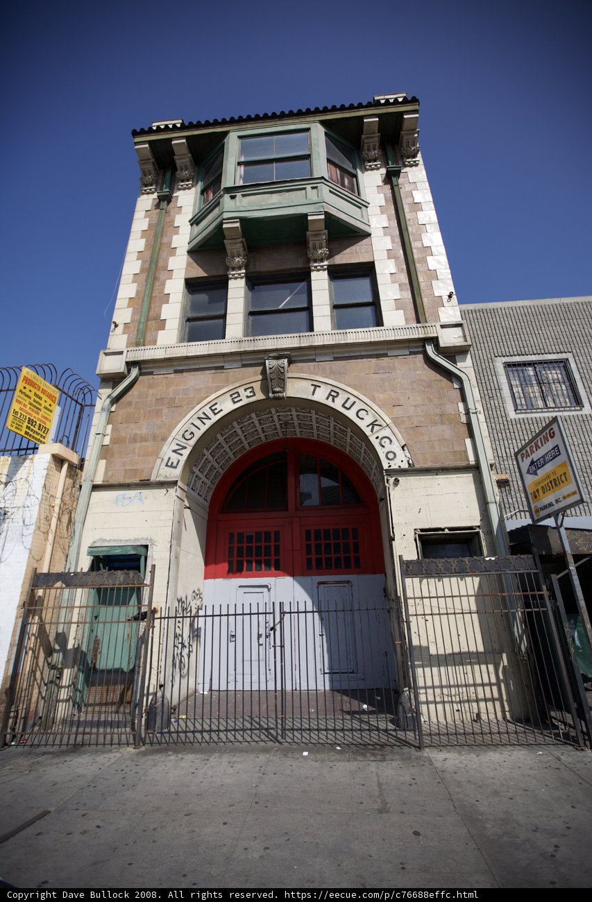 Historic Fire Station at El Camino and El Camino Real