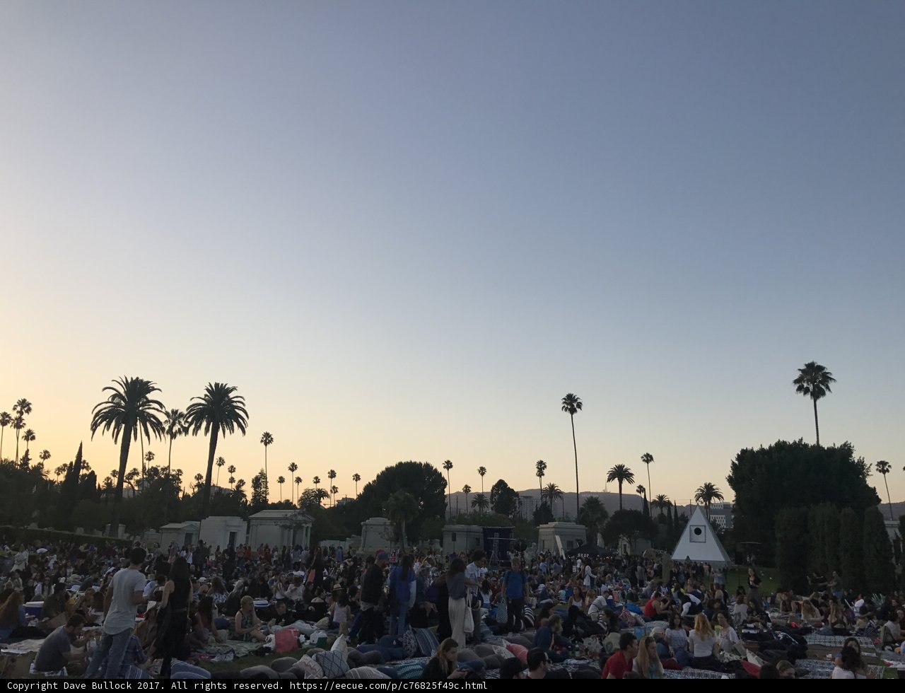 Sunset Concert at Hollywood Forever