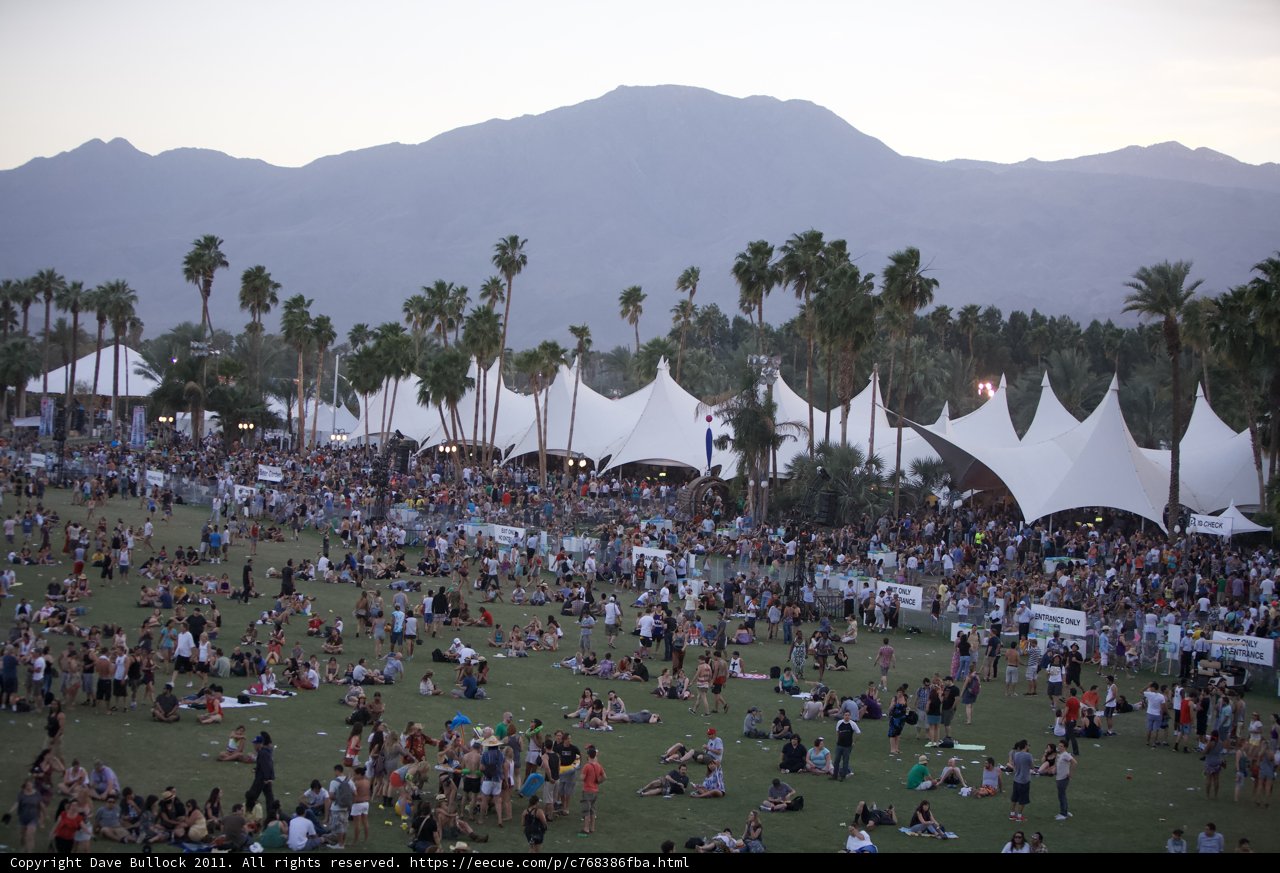 Desert Concert: A Sea of People