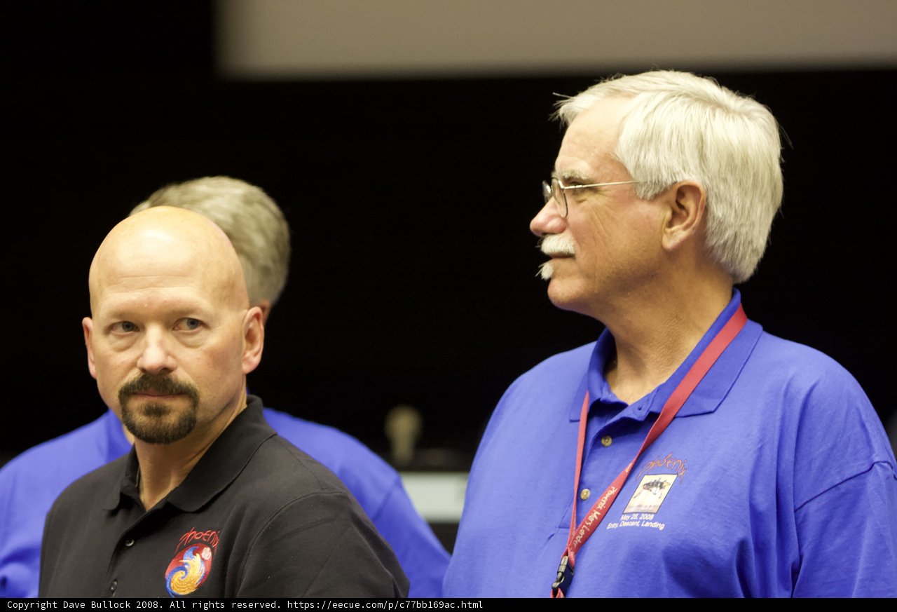 Blue-Shirted Men