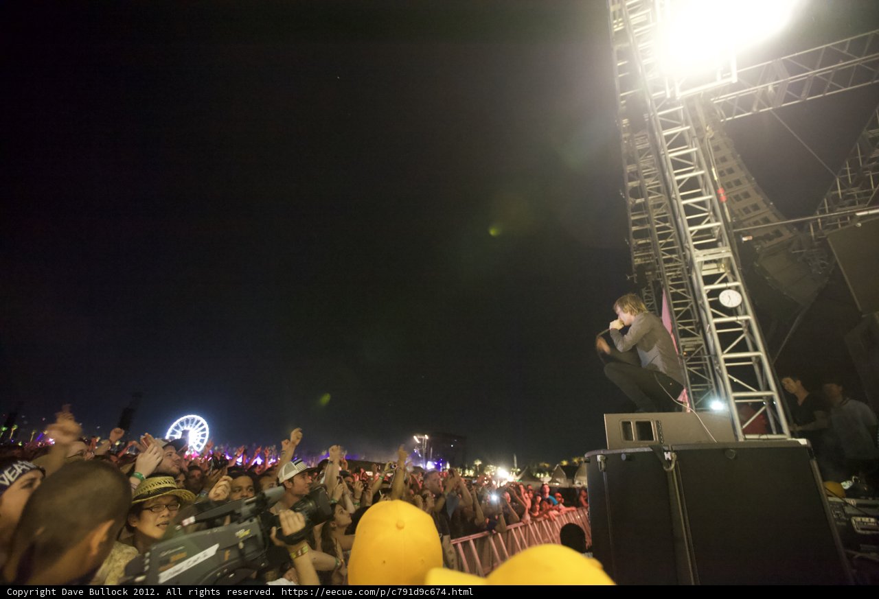 Nighttime Performance at Coachella