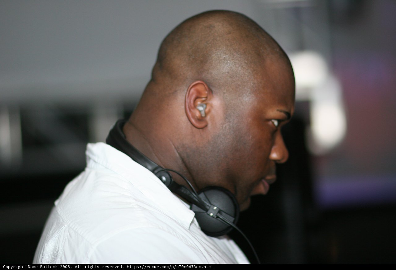 Rocking Out with Headphones on - Bass Rush 4 Year Anniversary