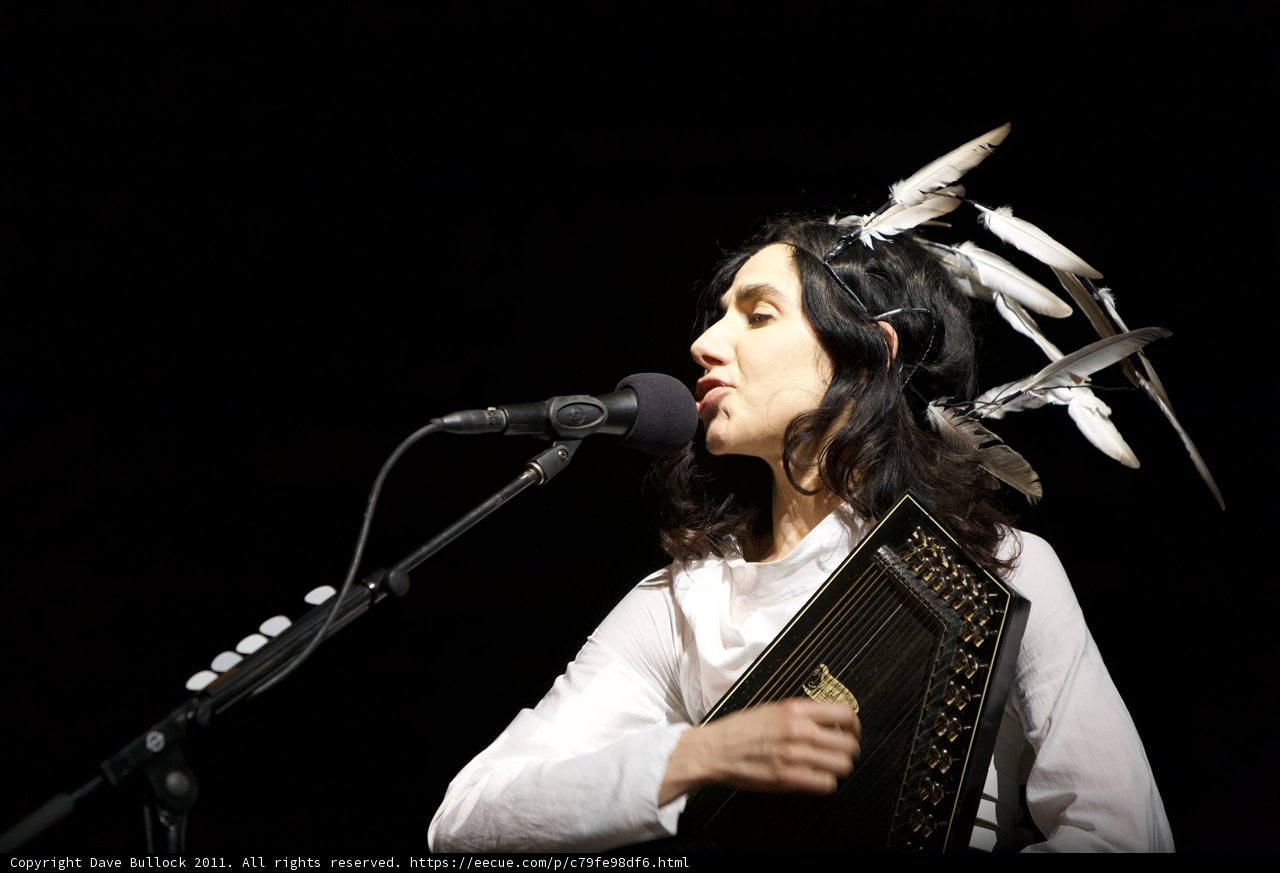 PJ Harvey's Melodic Performance at Coachella 2011