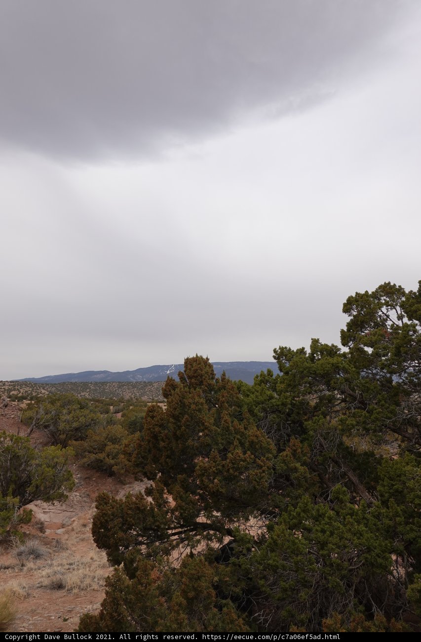 Serene Vista of Desert Mountains