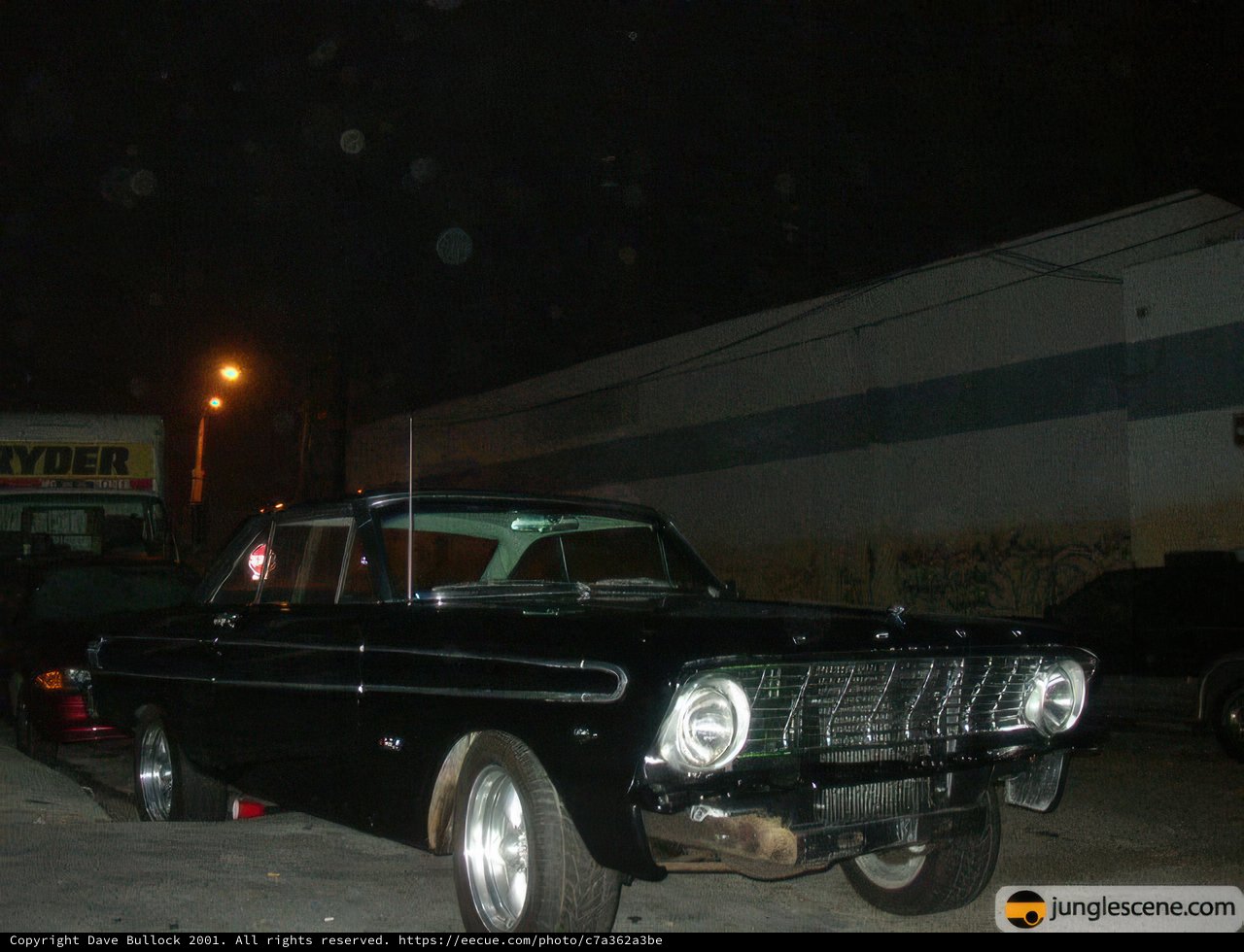 Classic Car in the Night