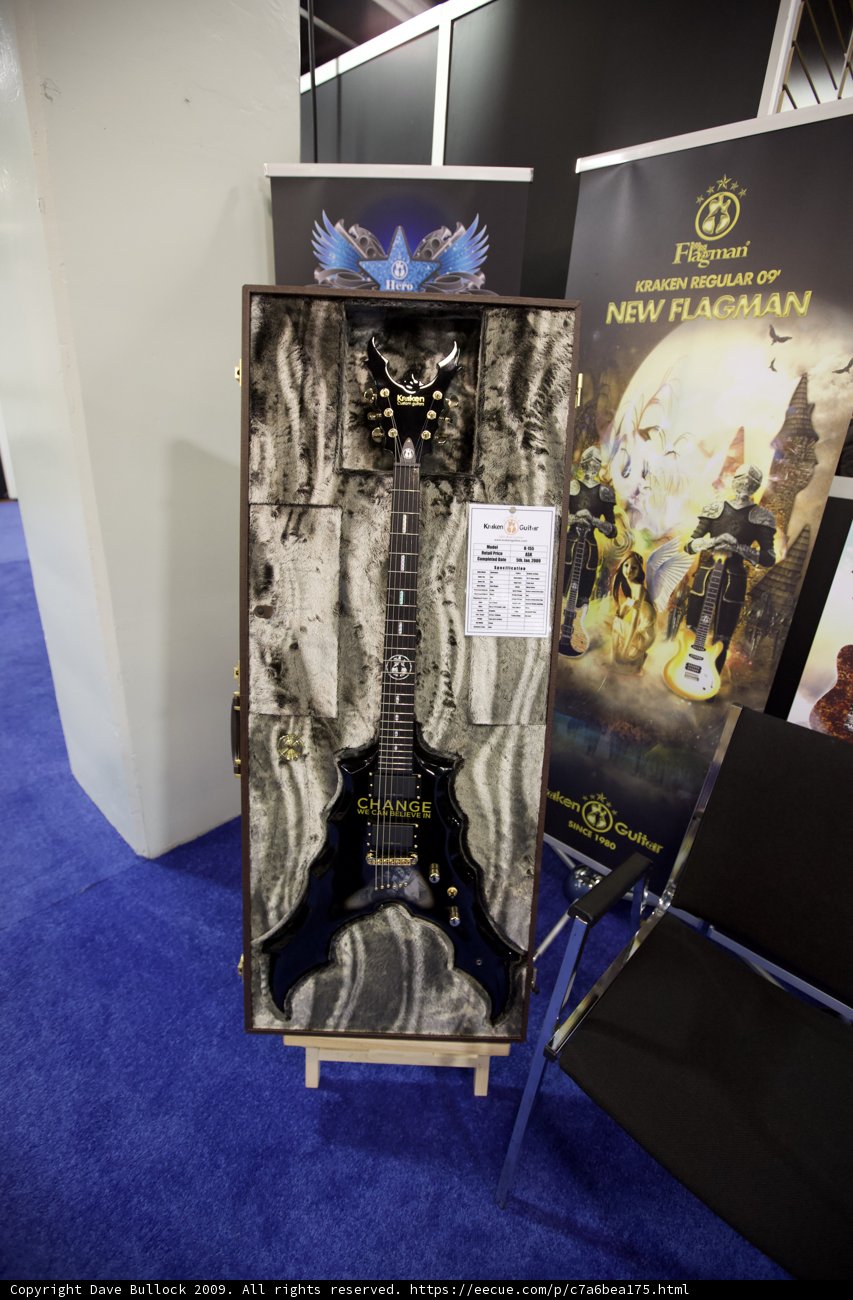 Showcase of Artistic Electric Guitars