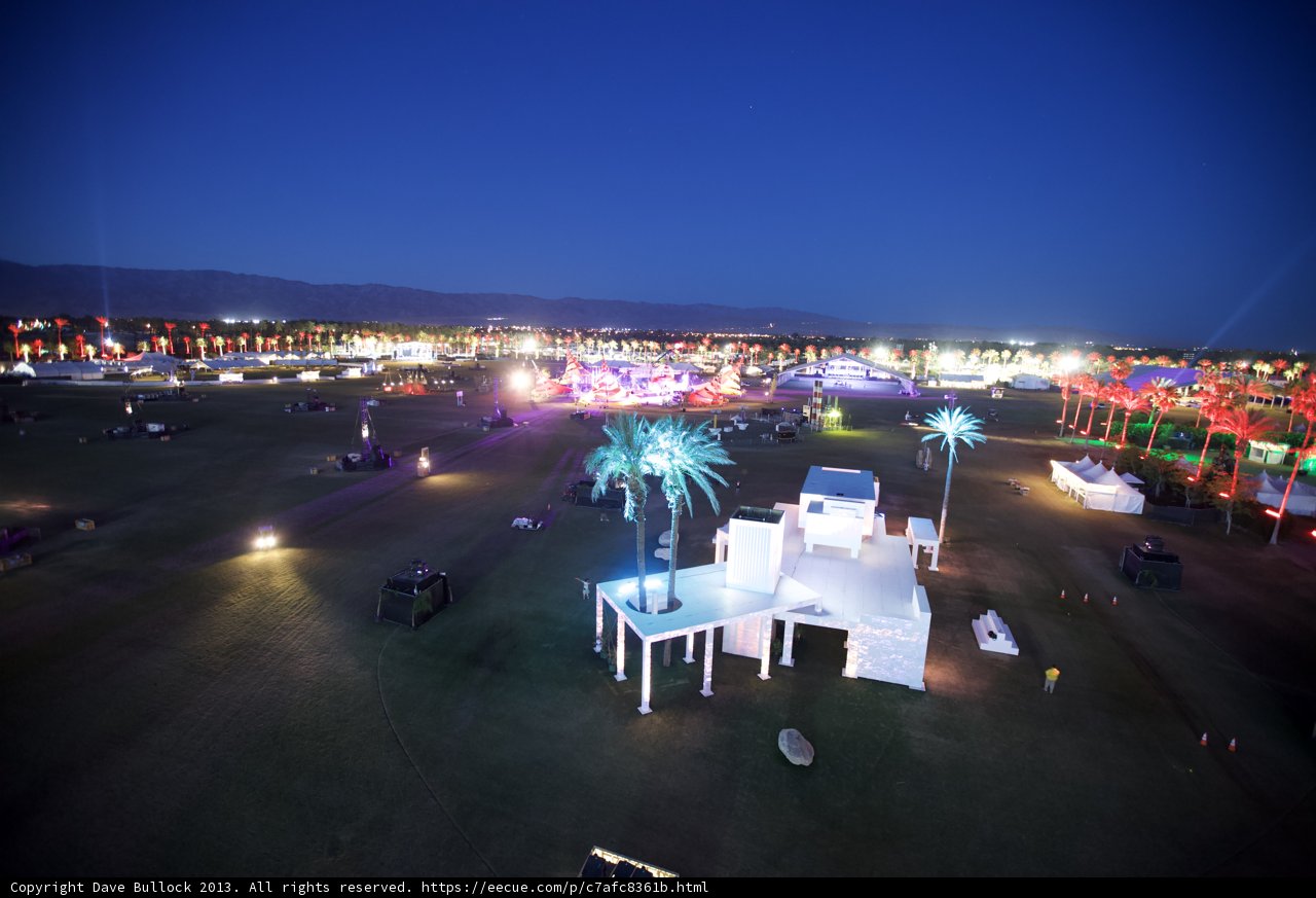 Night Sky above Coachella