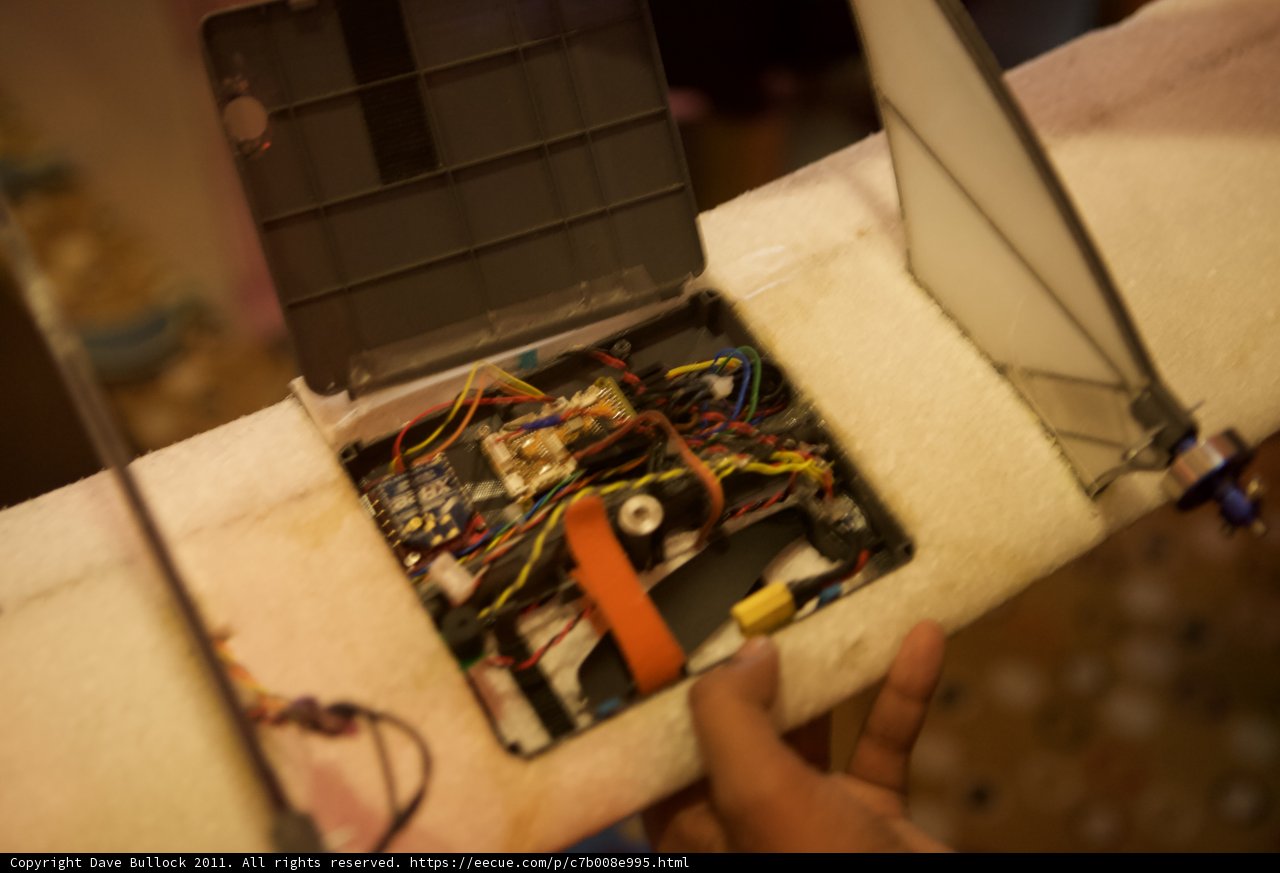 Electronic Device Inside a Box