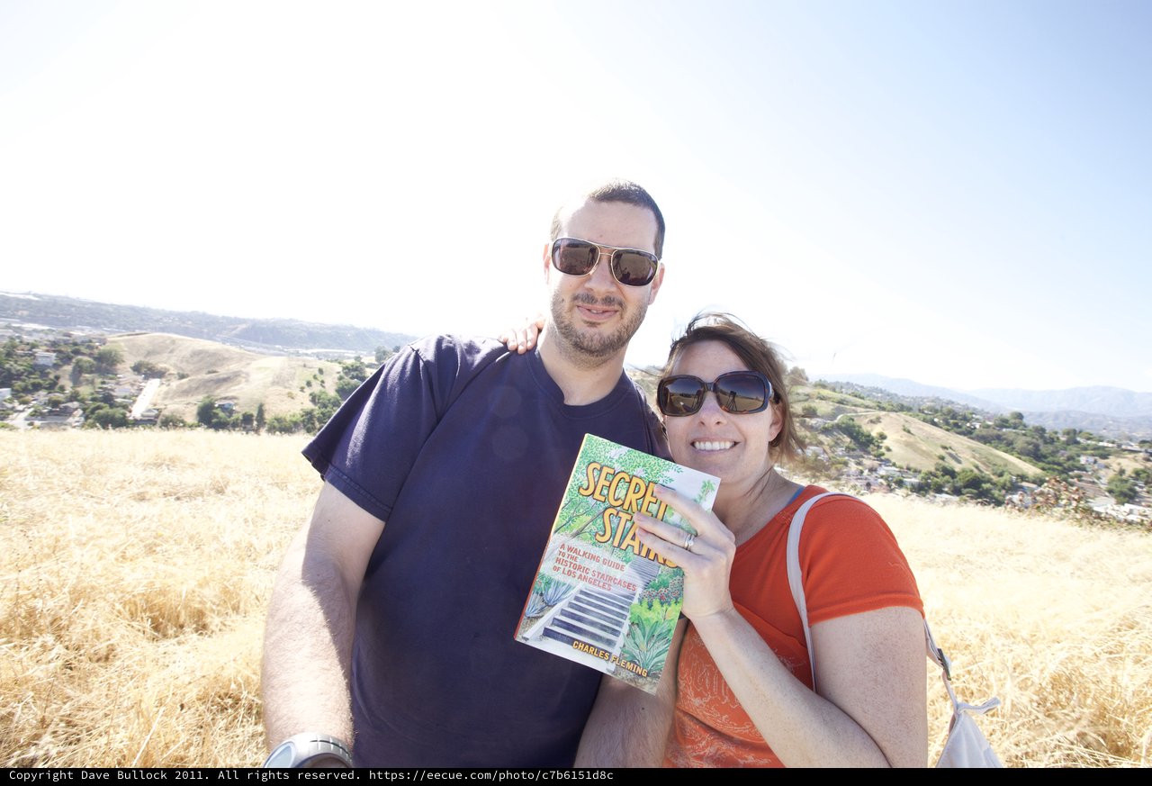 Couple Explores LA Hills with Secret Stairs Guide