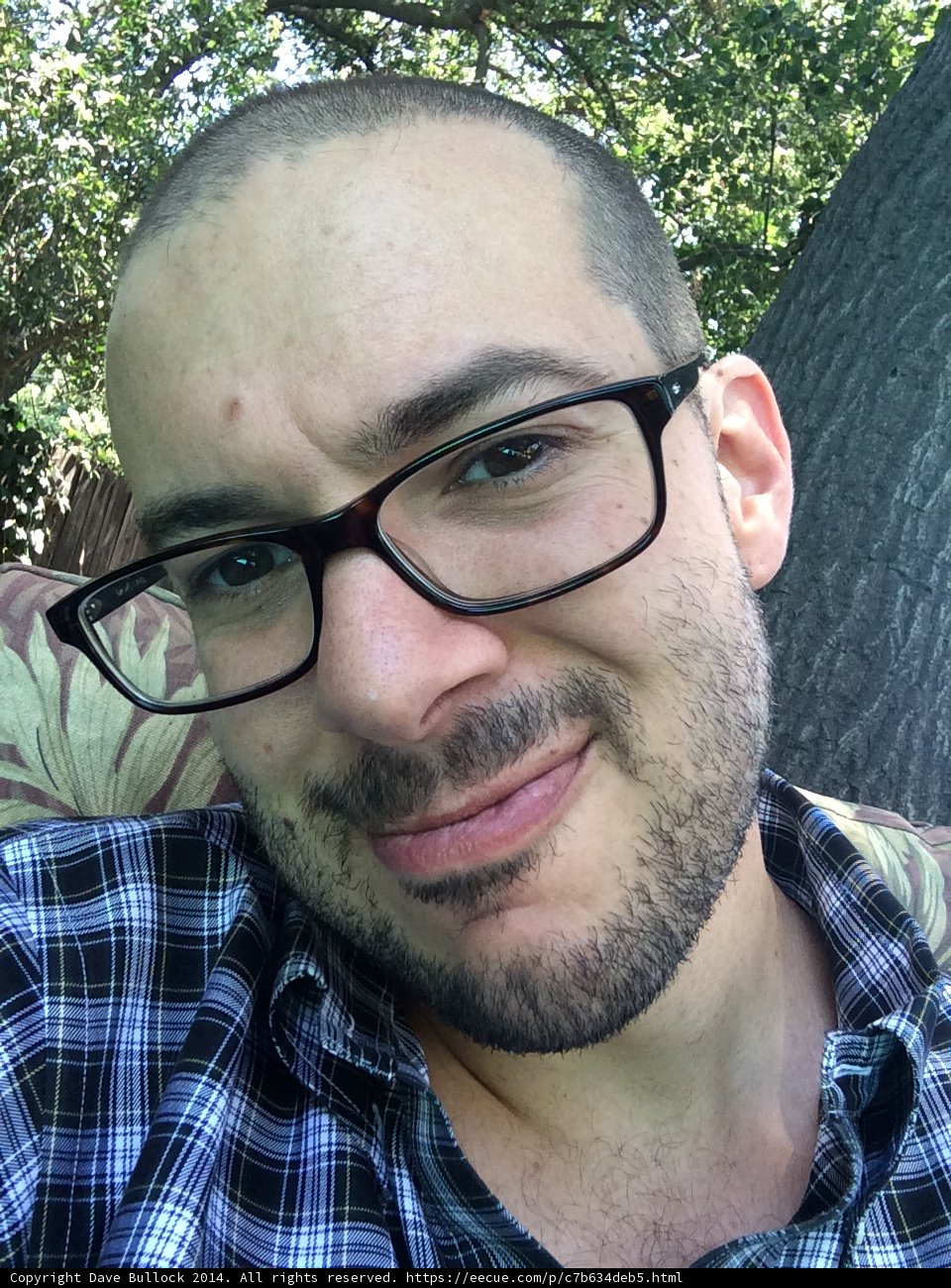 Dave B Smiling with Glasses and Beard