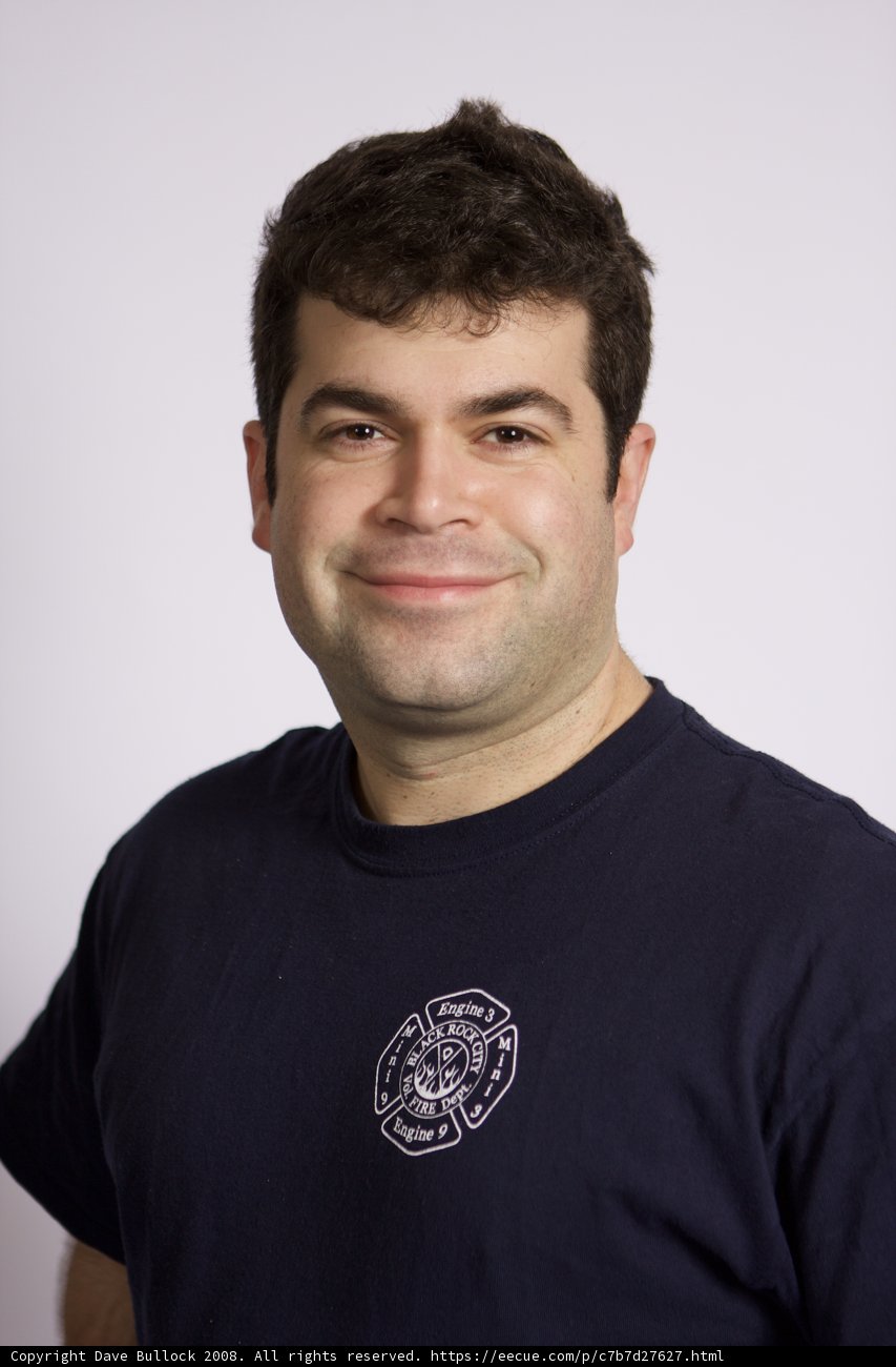 Blue Shirt, Big Smile