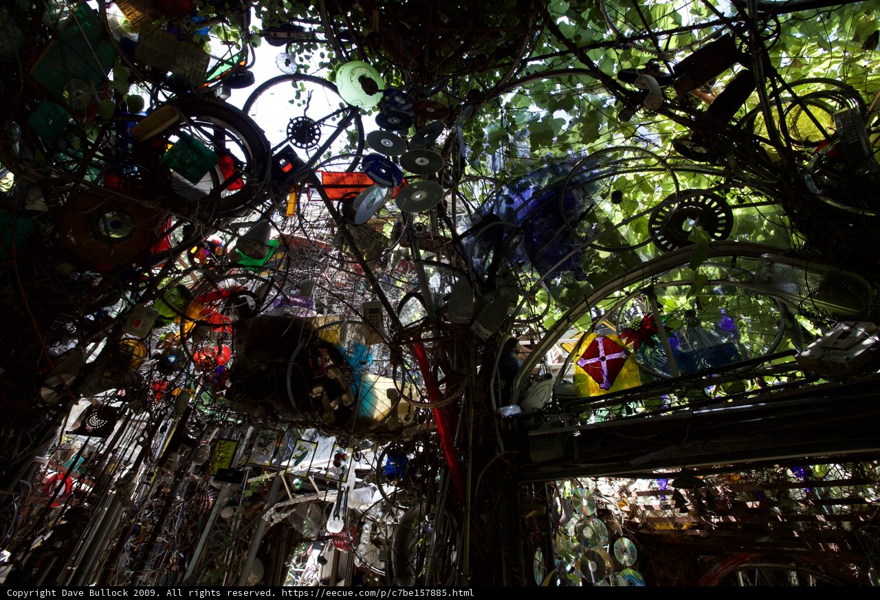 Hanging Garden of Metal and Glass