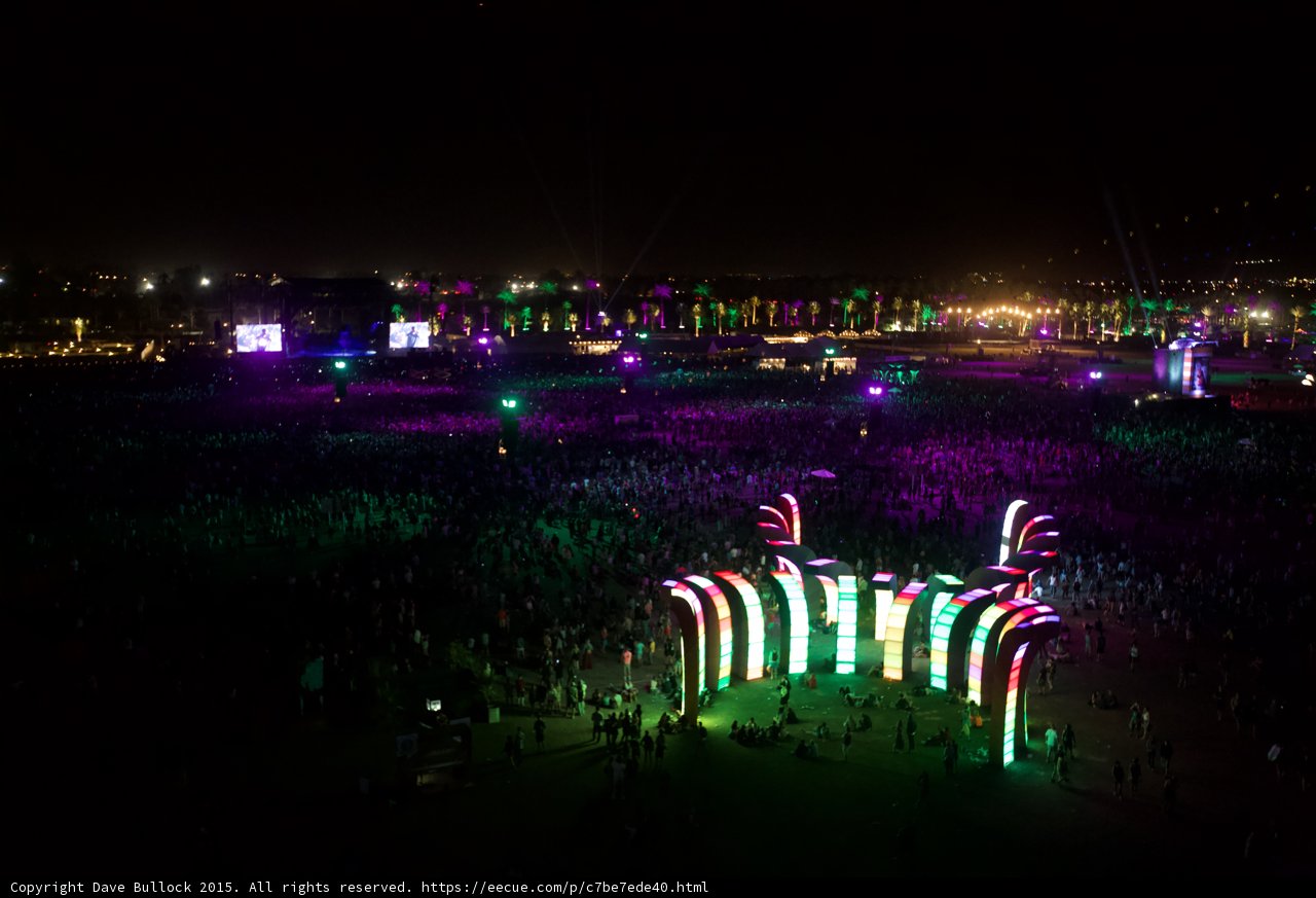 A Night of Lights at Coachella
