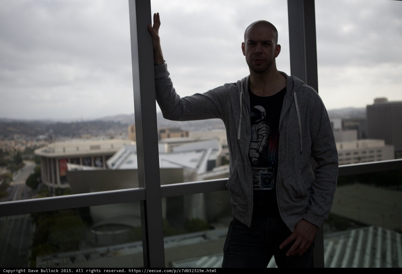 Serious Window Pose