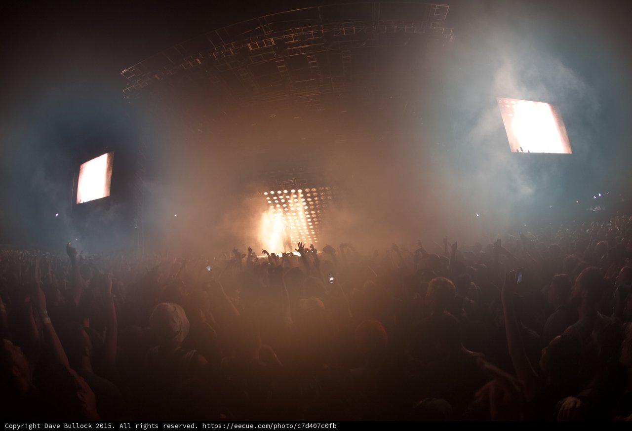 Fog Filled Stage Panorama