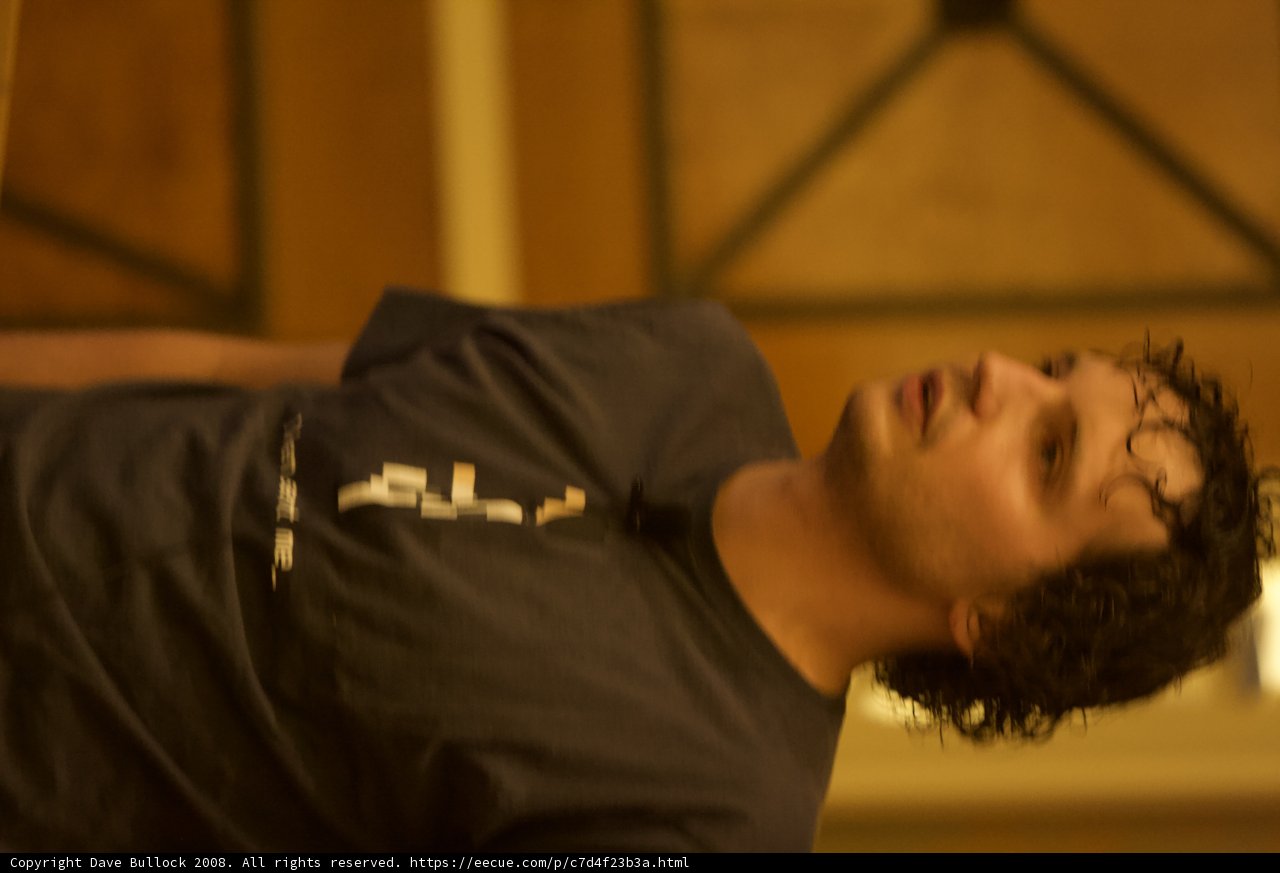 The Black-Shirted Man