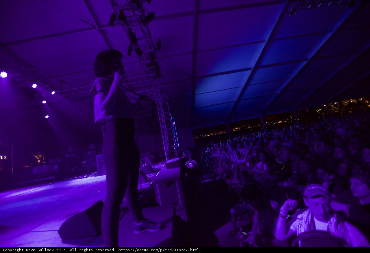 Purple Spotlight Performance