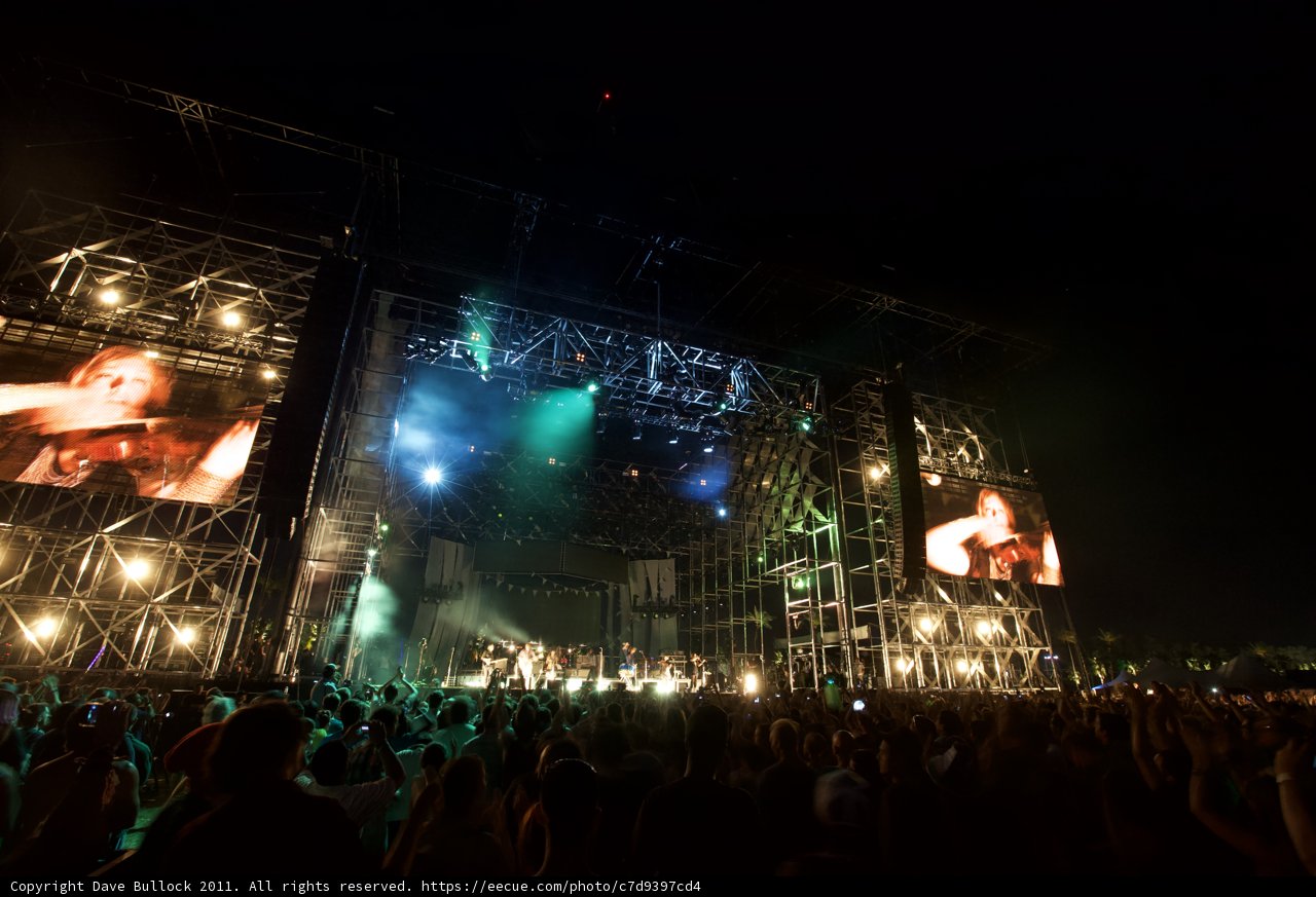 Coachella 2011: A Rocking Night under the Starry Sky