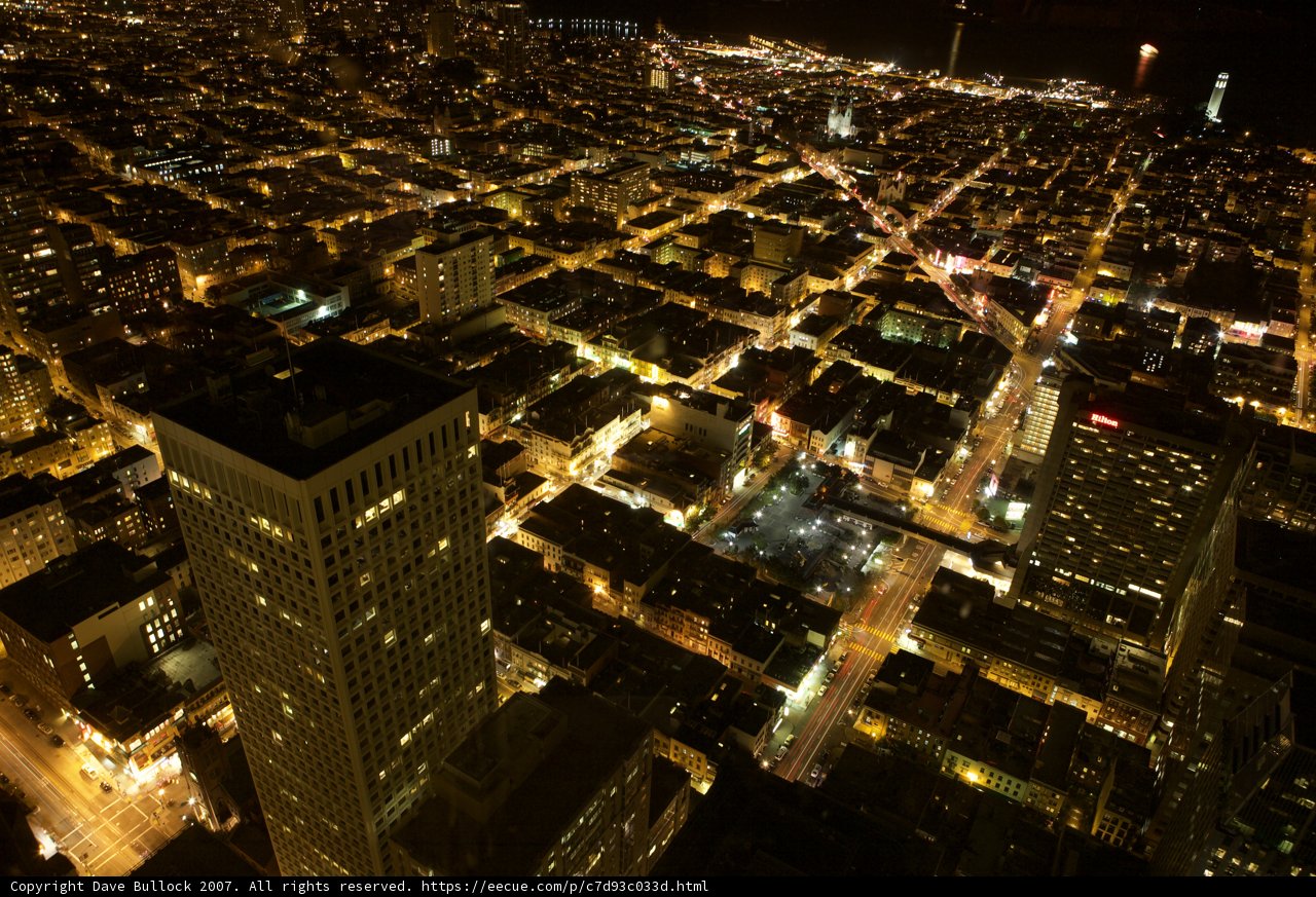 Glowing Metropolis