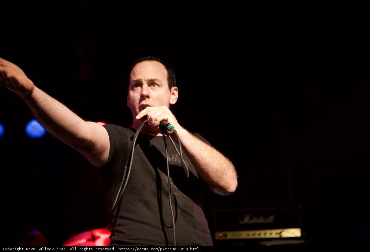 Live Performer with Microphone