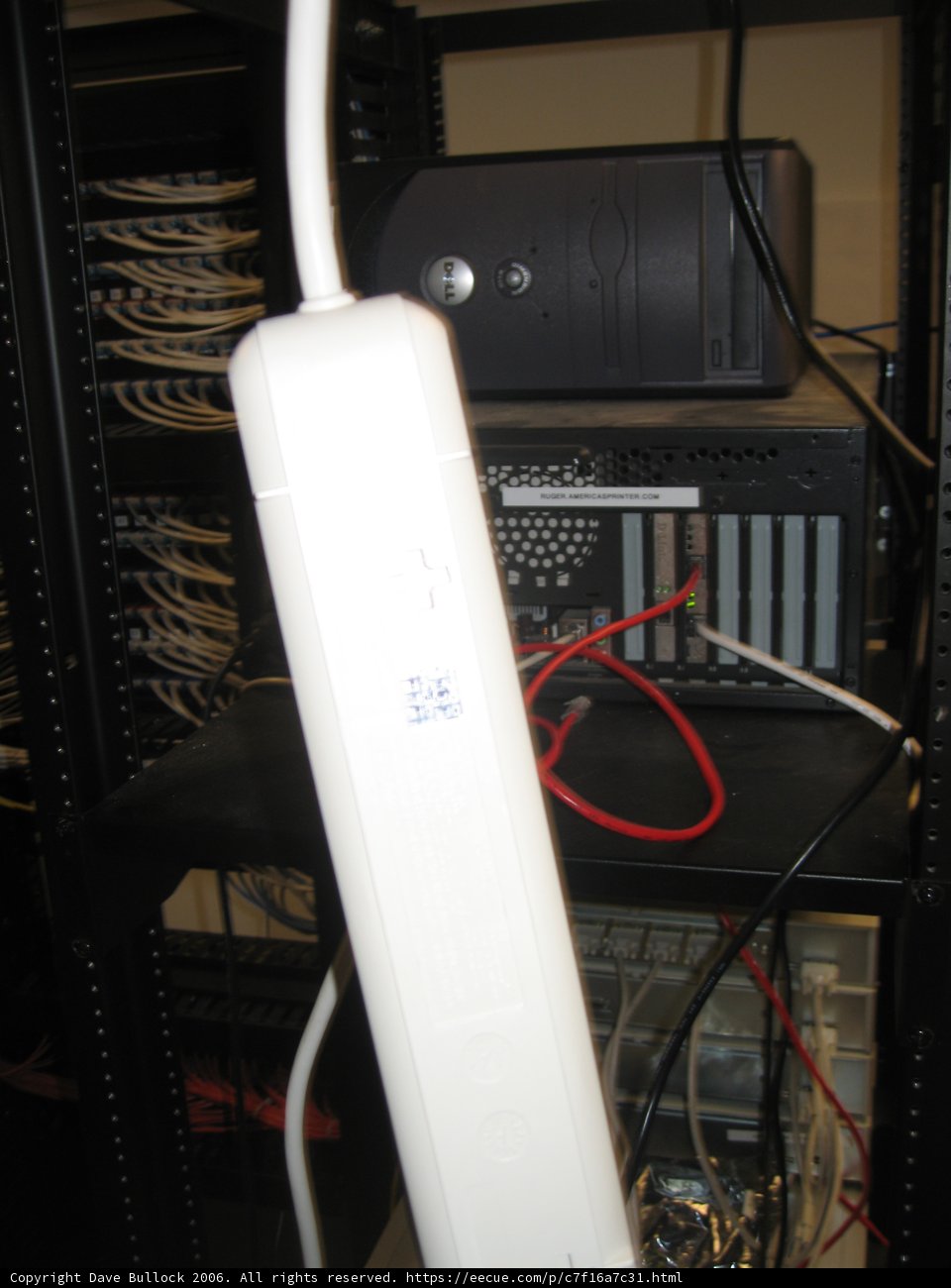 White Remote Control for Consumer Electronics