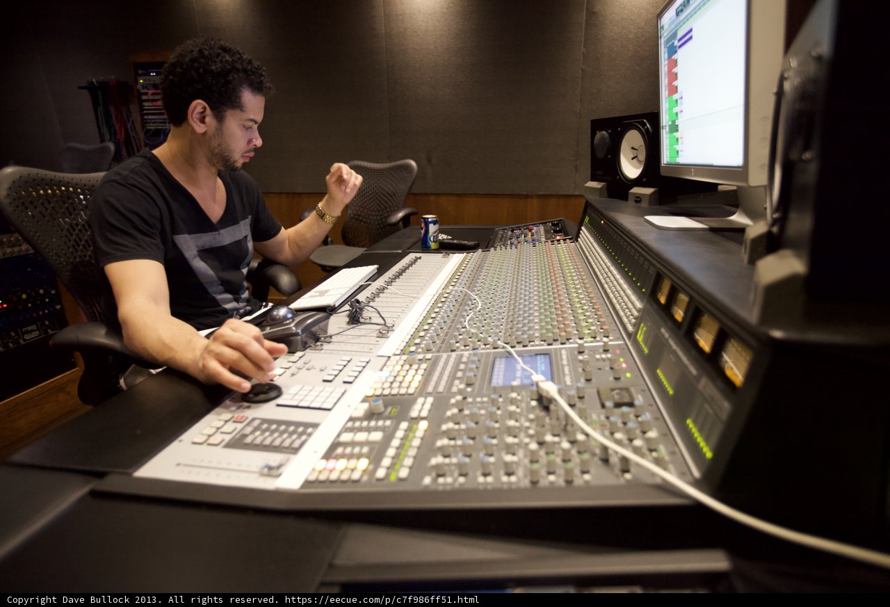 Behind the Mixing Desk