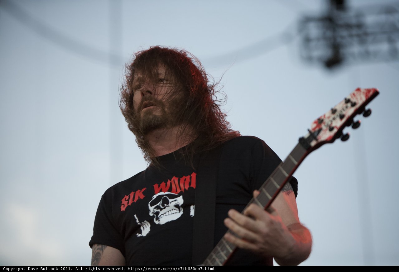 Gary Holt Rocks Out at Big Four Festival