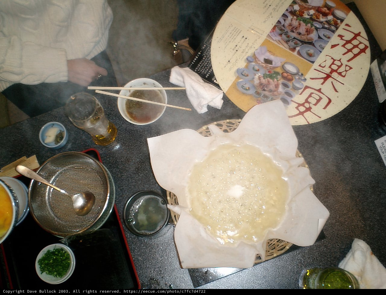 Blowfish Dinner in Tokyo
