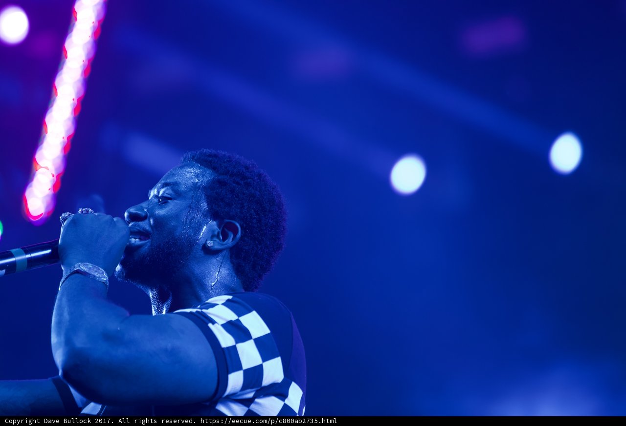 Rocking the Mic at Coachella