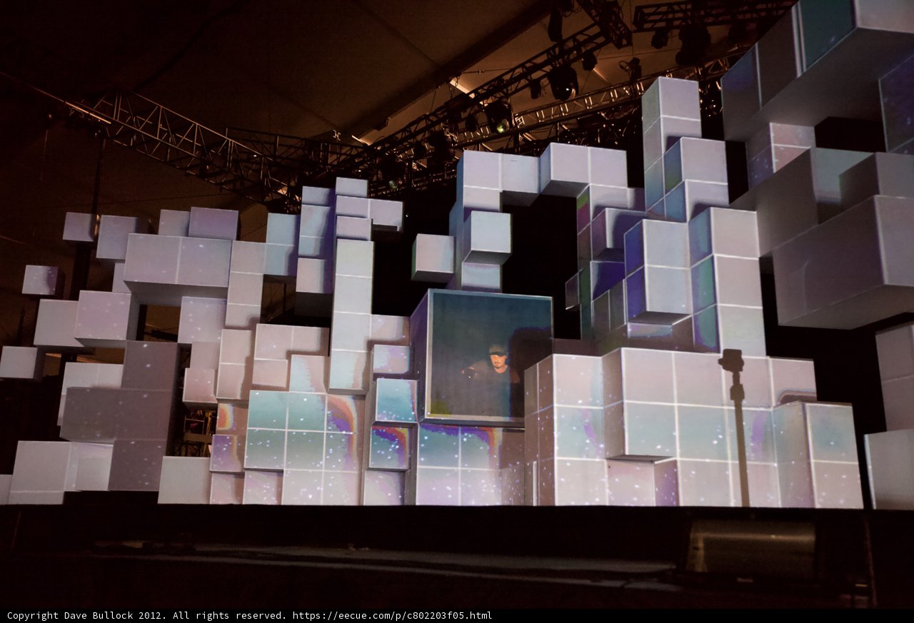 Amon Tobin Rocks Coachella's Architectural Masterpiece