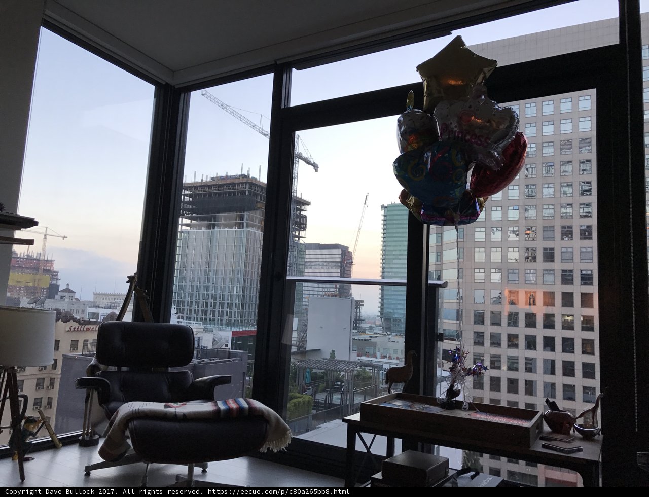 City View with Balloons