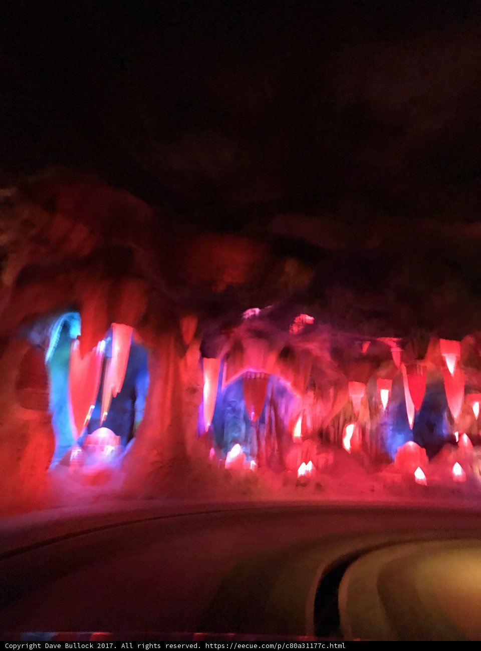 Cave of Lights at Disney California Adventure Park