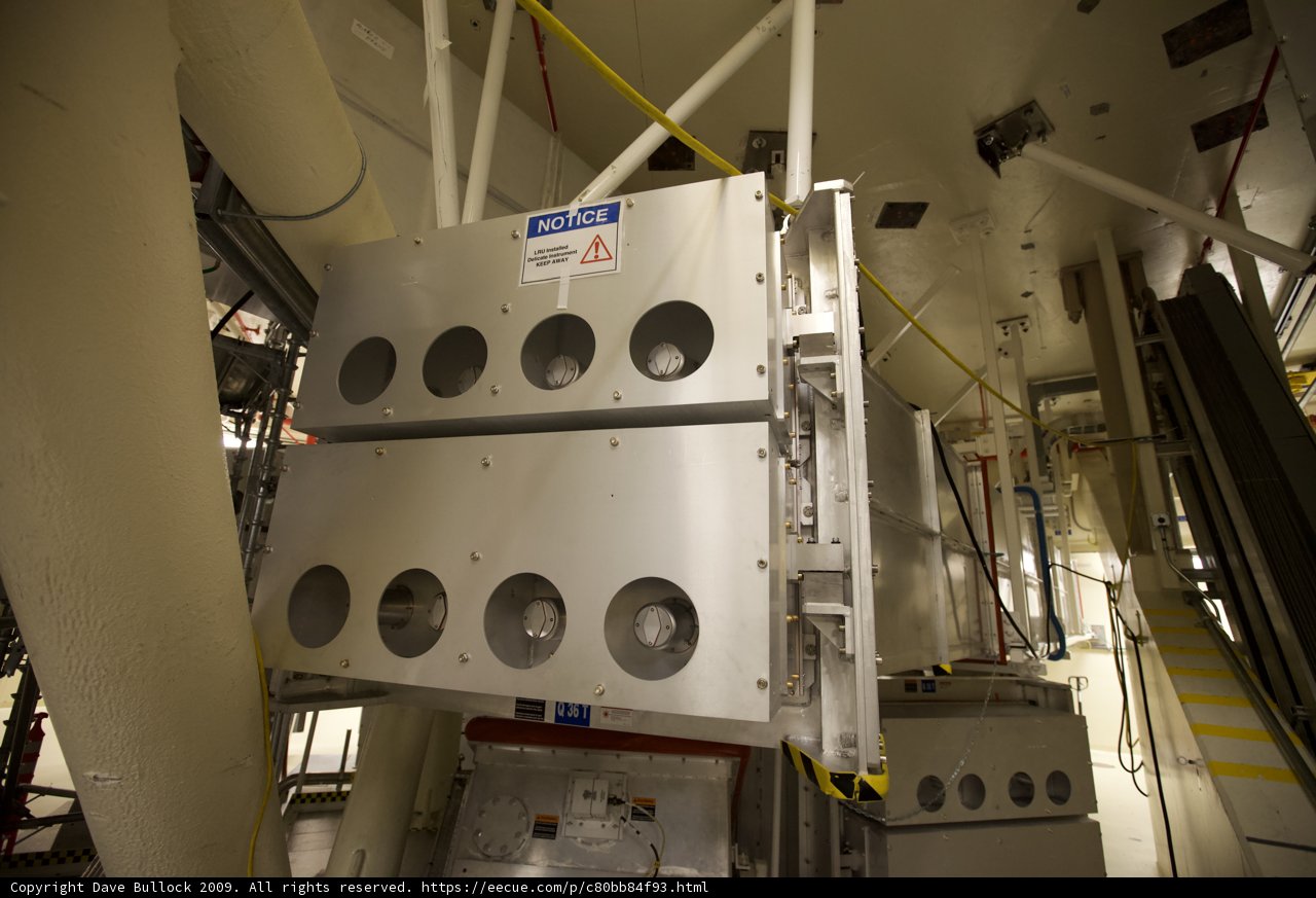 Industrial Machine with Perforations