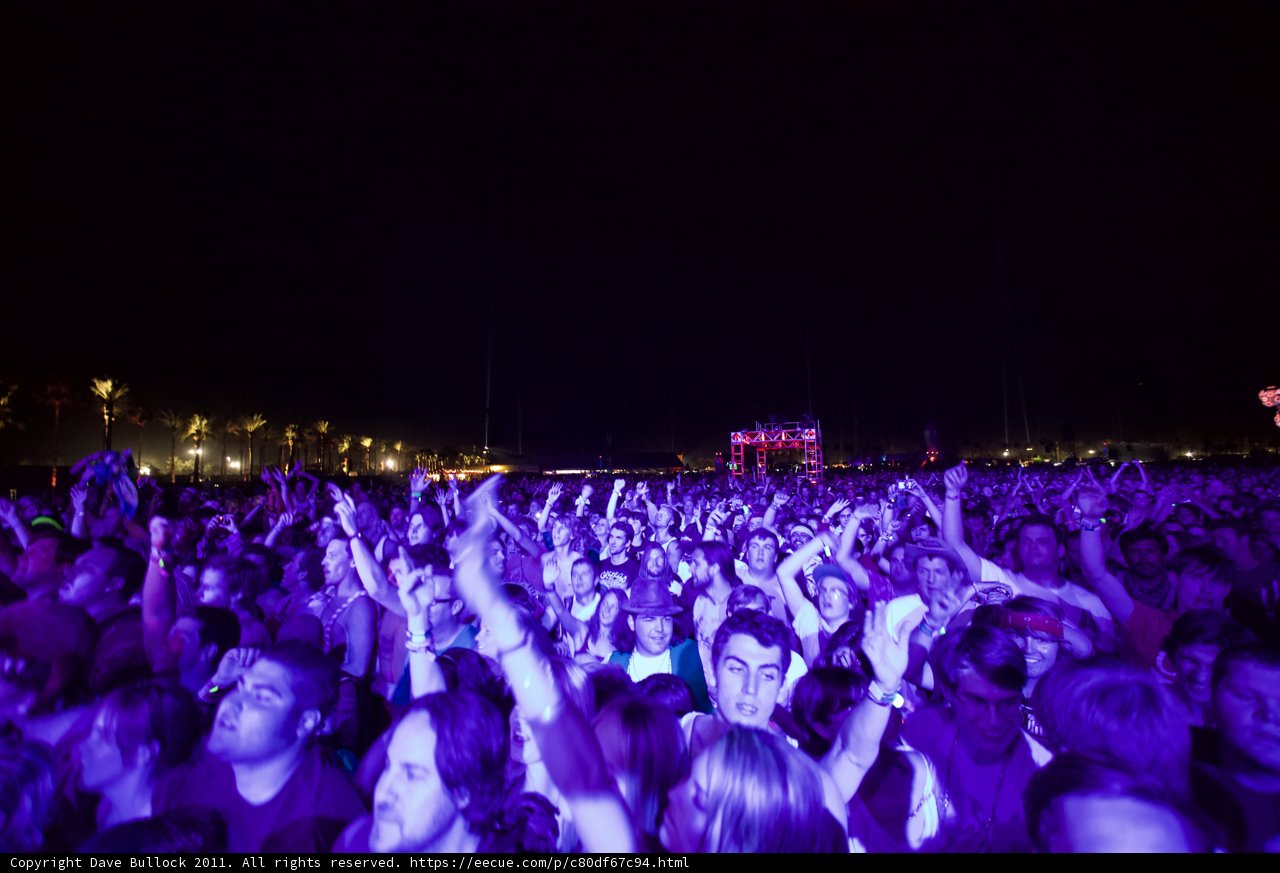 Coachella Crowd Goes Wild