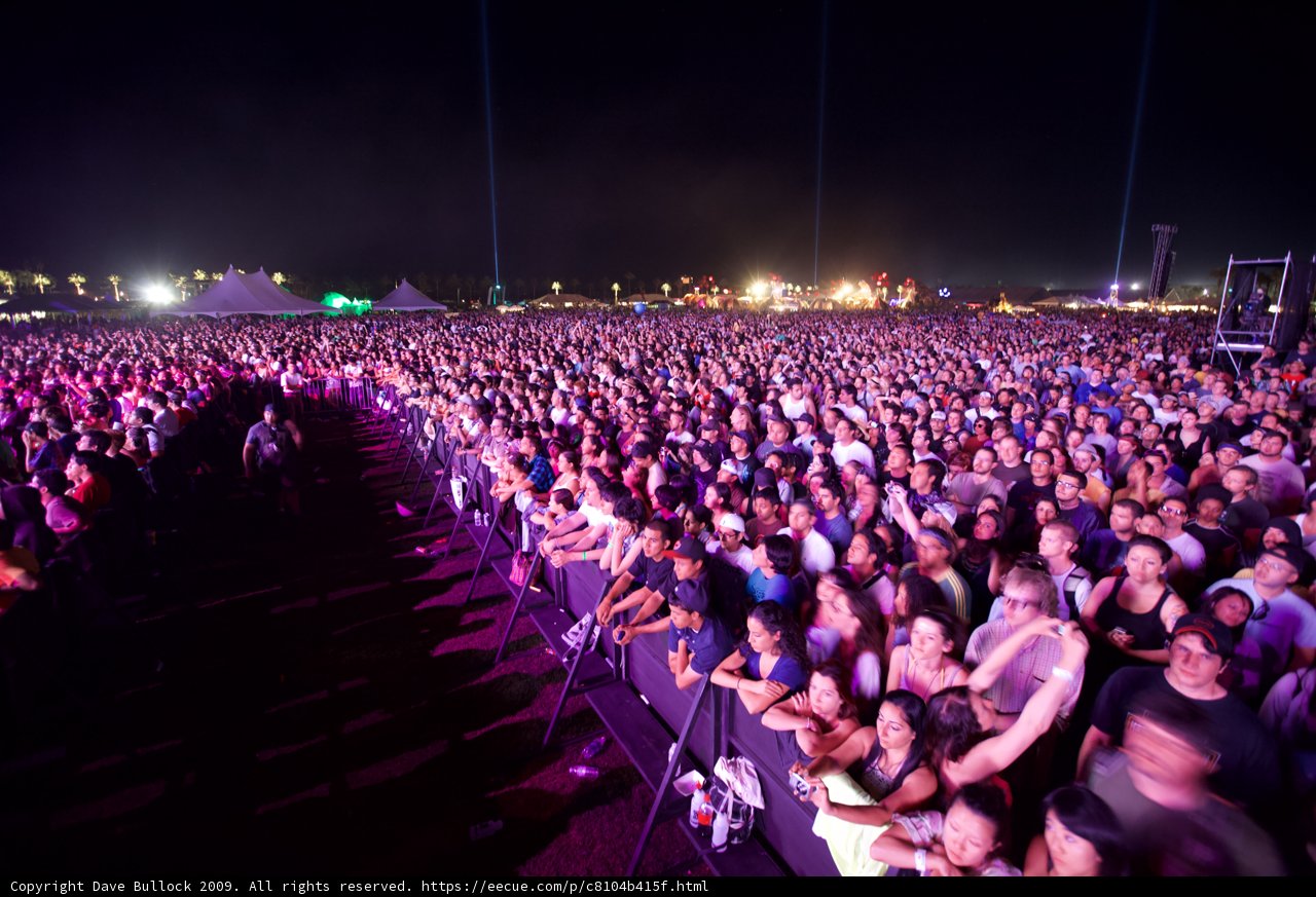 Night Vibes at Coachella Music Festival