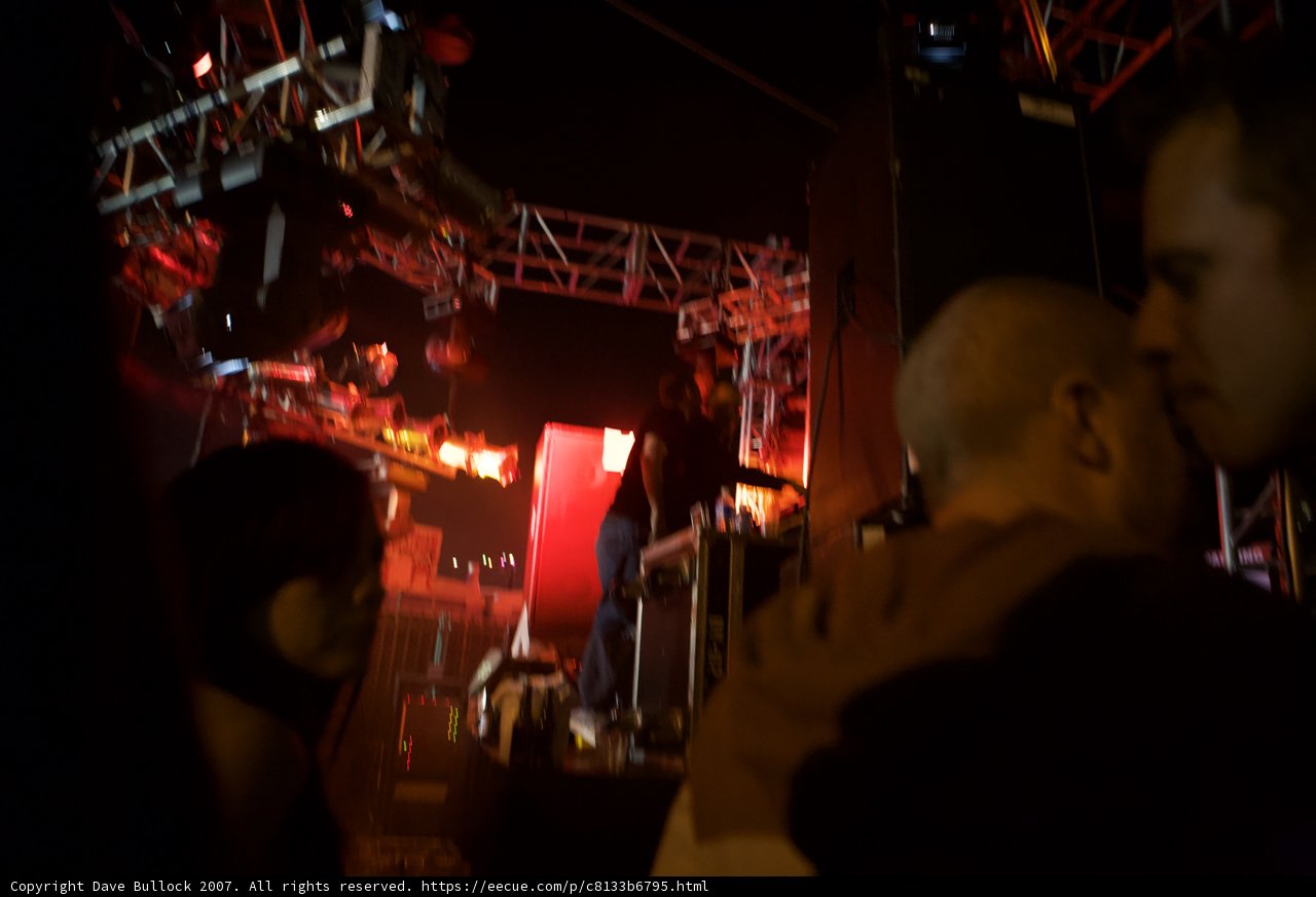 Performing under the Nightlife