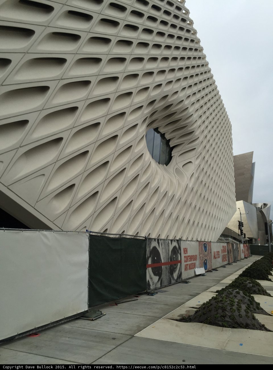 The Broad Museum of Art in LA