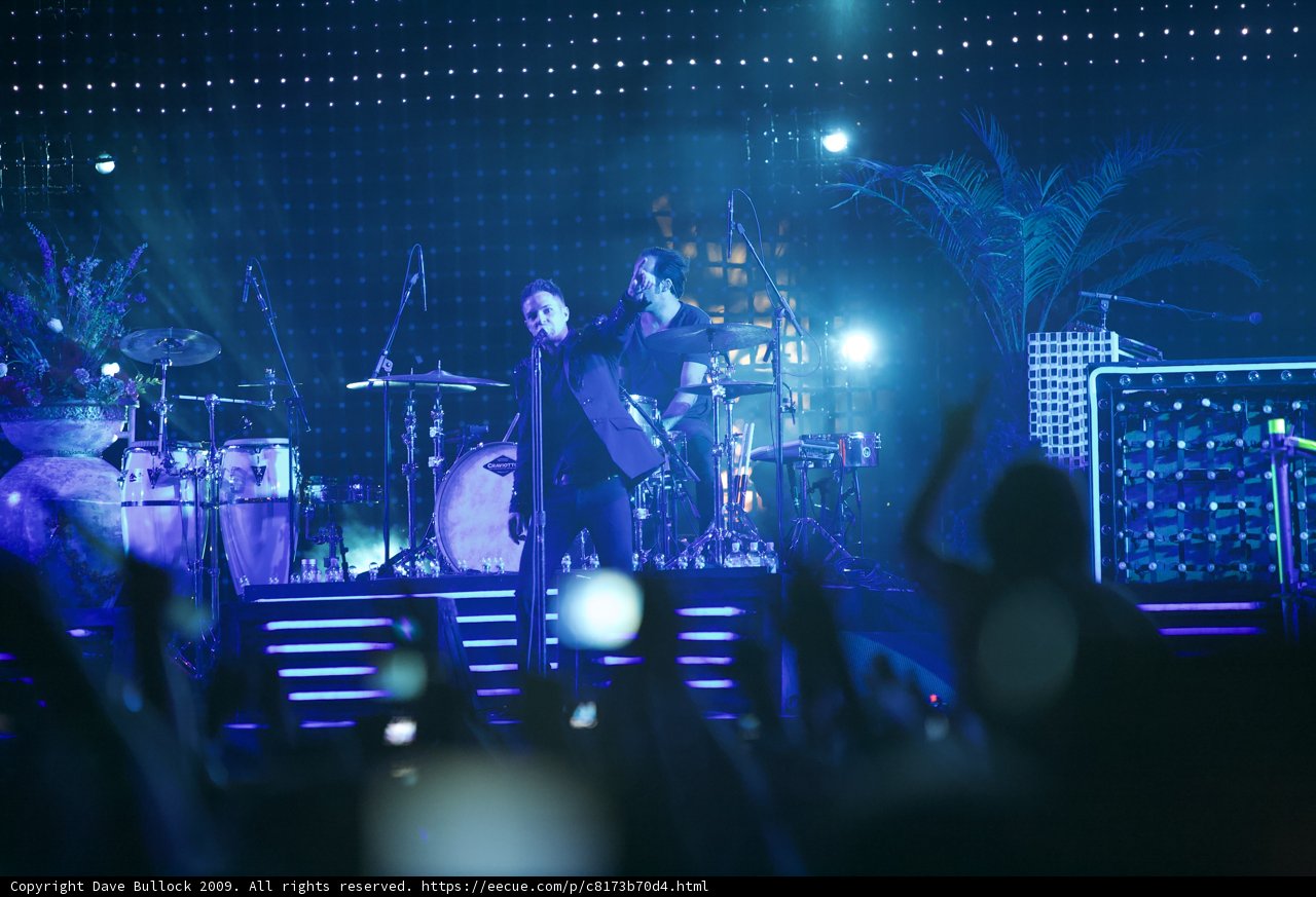 Brandon Flowers Rocks the Coachella Stage