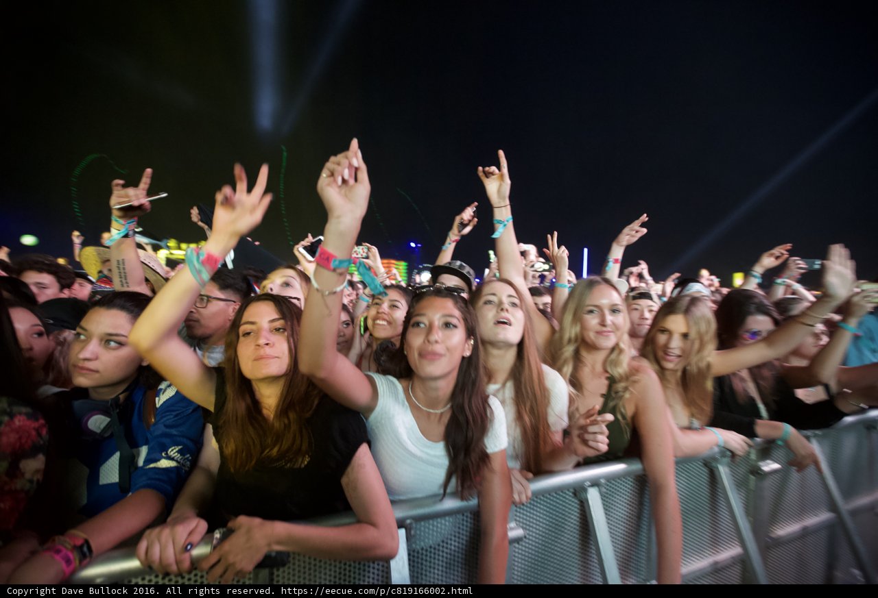 Hands Up at Coachella