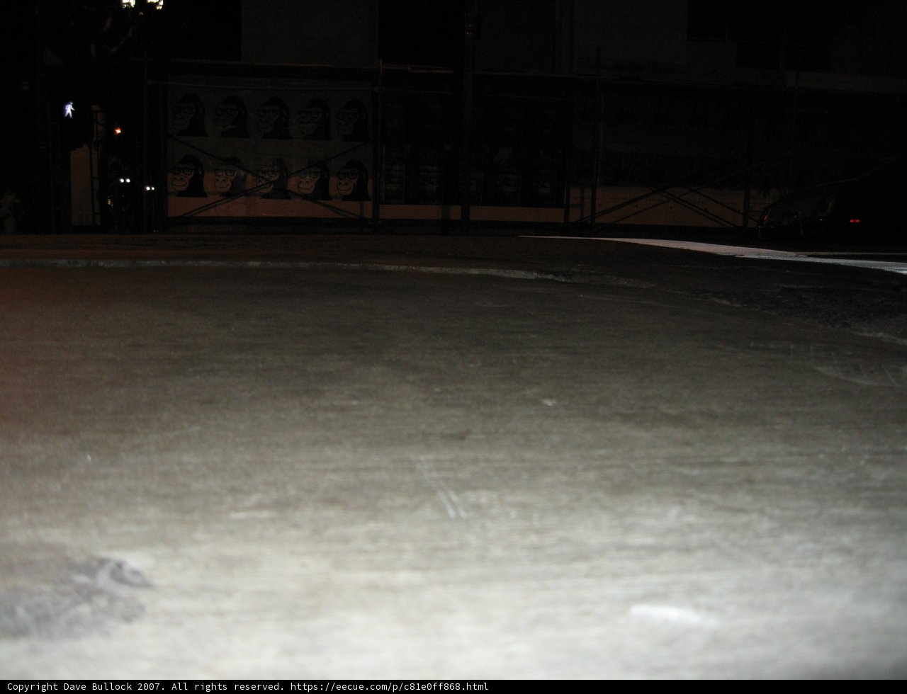 Nighttime Hydrant
