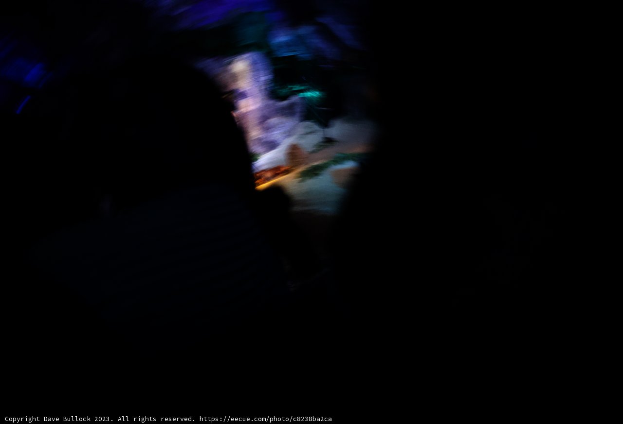 Enigmatic Nightfall at Disneyland