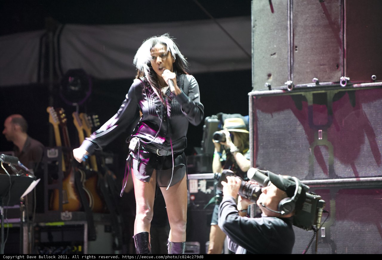 Tina Allen Rocks Coachella 2011
