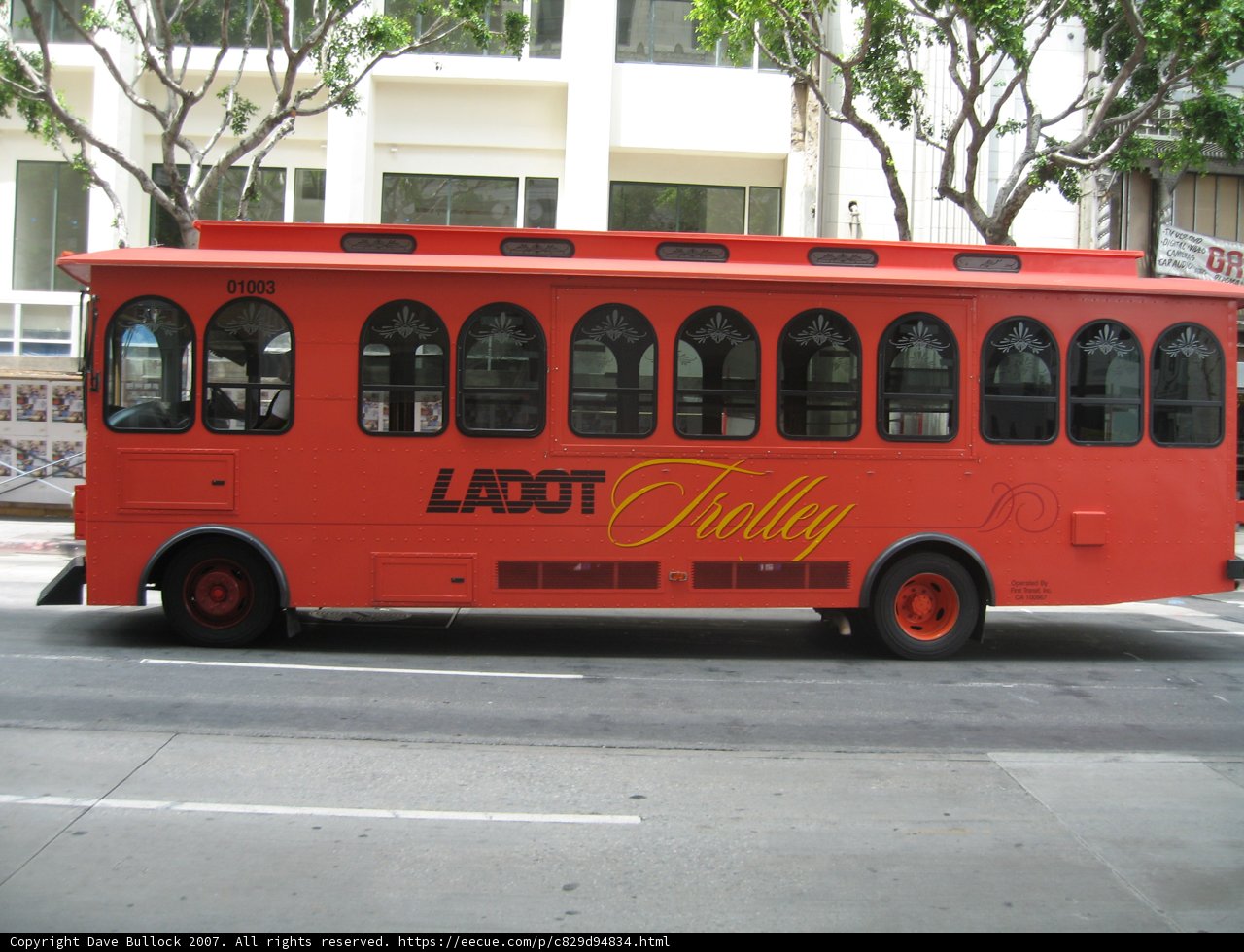 Red Tour Bus